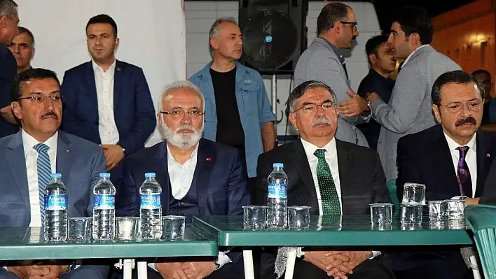 Bakan Yılmaz ve Tüfenkci'den Elitaş'a taziye ziyareti