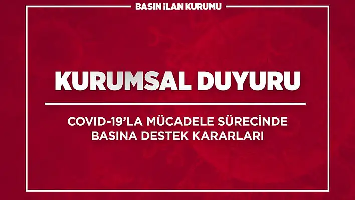 Basın borcuna erteleme