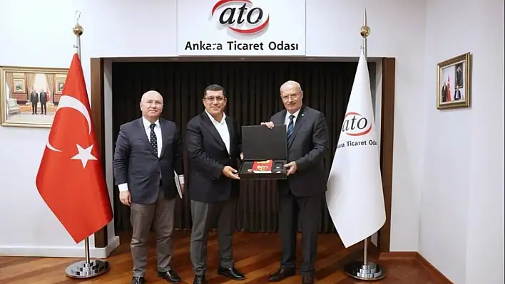 Başkan Açıkalın Ankara'da bakın kimi ziyaret etti!