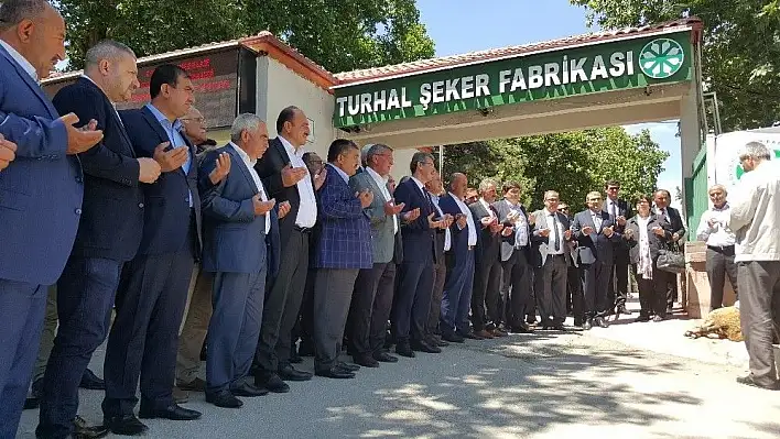 Başkan Akay: 'Turhal Şeker Fabrikasını daha çok geliştireceğiz'
