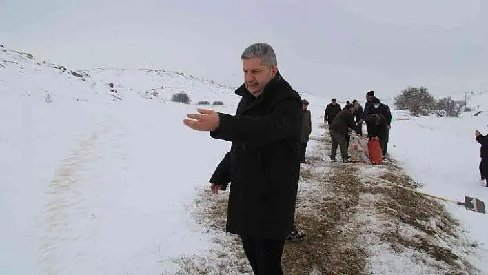 Bünyan'da yaban hayvanlarına destek...