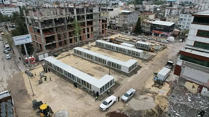 Büyükşehir'de basın sitesi mesaisi...