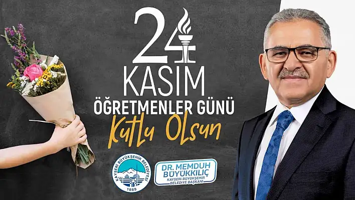 'Öğretmenlerimiz baş tacımızdır'