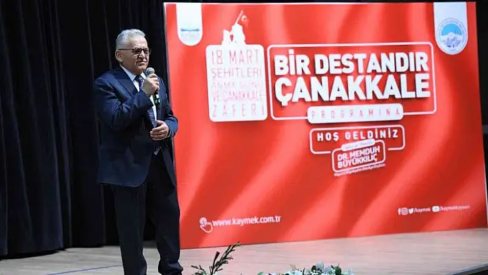 Büyükkılıç'dan 18 Mart mesajı