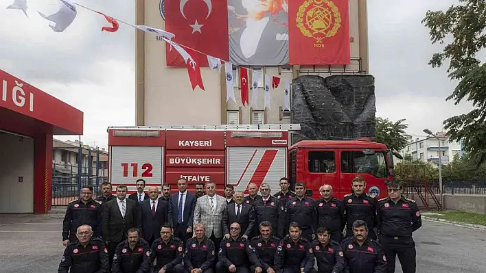 Büyükkılıç: İtfaiye ekiplerimiz gece gündüz çalışıyor