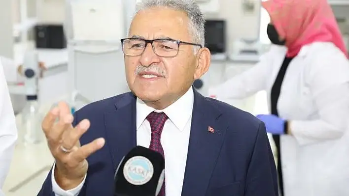 Büyükkılıç: Kayseri'de su çeşmeden içilir!