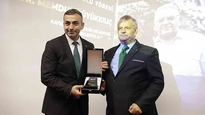 Başkan Büyükkılıç'a 'Başarı ve Onur Ödülü'