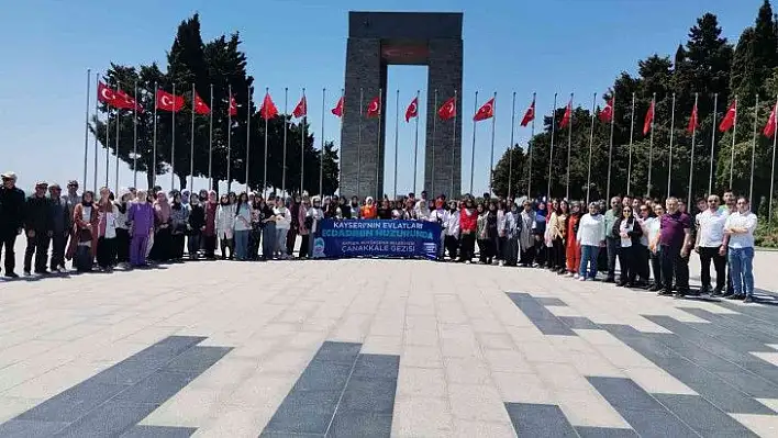 Büyükkılıç'a Çanakkale'den teşekkür