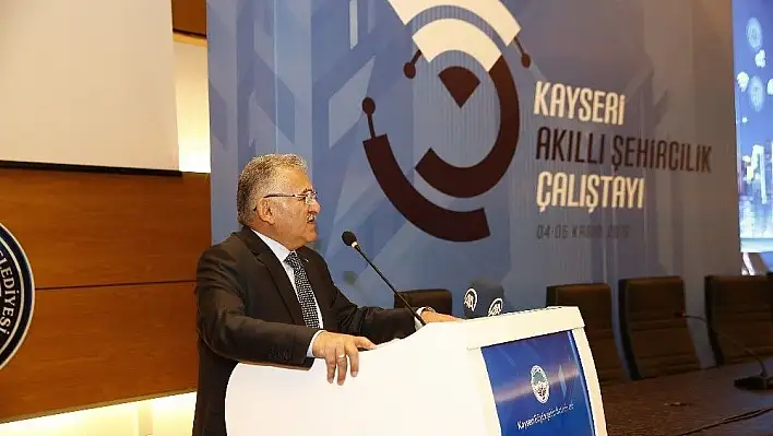 Başkan Büyükkılıç:'Akıllı şehircilik, ortak akılla şehri geleceğe taşımaktır'
