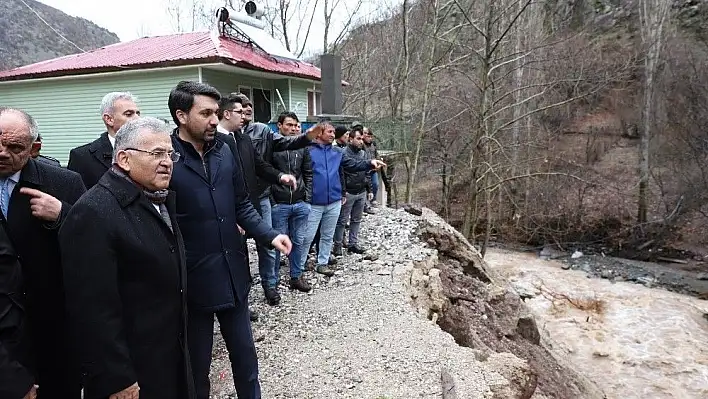 Büyükkılıç Yahyalı sel felaketi bölgesinde