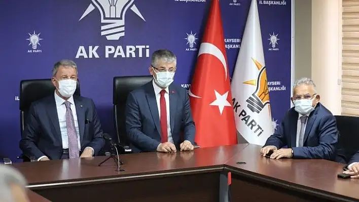 Büyükkılıç, Akar ve Erdoğan ile bayramlaştı