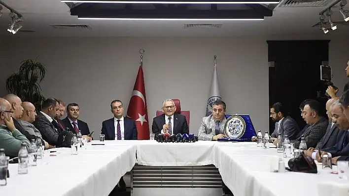 Başkan Büyükkılıç: 'Cumhurbaşkanı Erdoğan çok memnun bir şekilde ayrıldı'