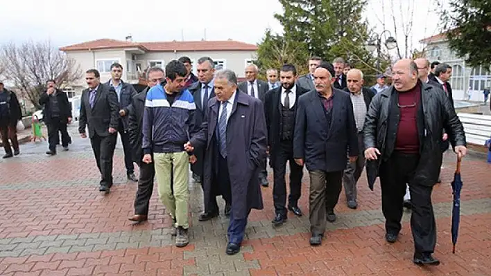 Başkan Büyükkılıç, Kıranardı halkı ile beraber