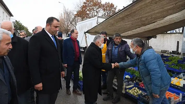 Büyükkılıç'tan Sarıoğlan ziyareti...