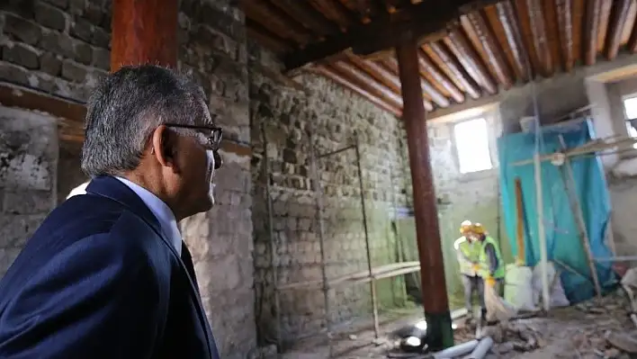 Başkan Büyükkılıç Narlı Mescidi'ni gezi
