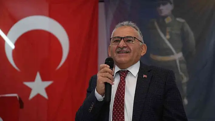 Büyükkılıç, Pınarbaşı'da konuştu: Müsterih olun