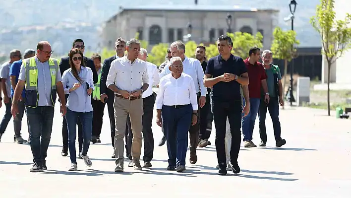 Başkan Büyükkılıç çalışmaları yerinde inceledi!