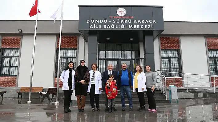 Döndü-Şükrü Karaca Aile Sağlığı Merkezi'ni ziyaret