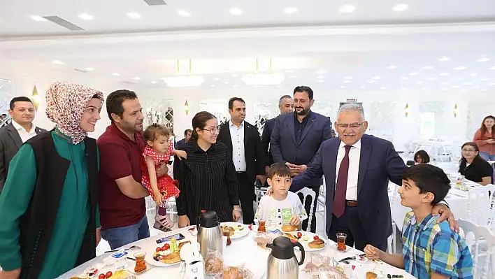 Başkan Büyükkılıç: Sizler bizim dua kaynağımızsınız