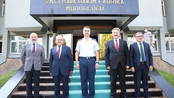 Başkan Büyükkılıç'tan komutanlara ziyaret