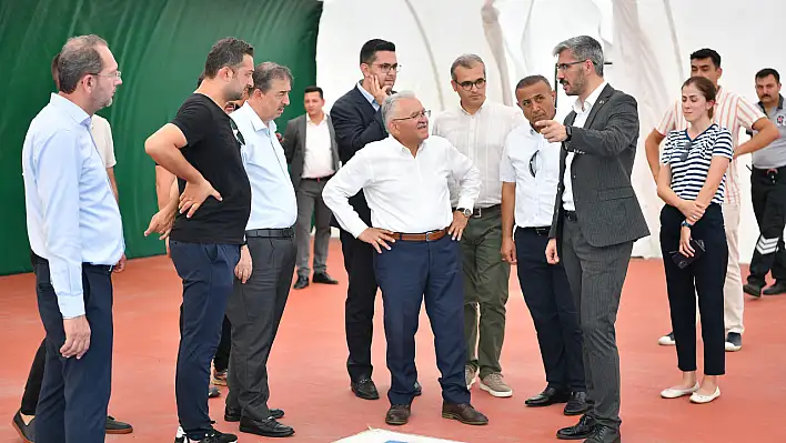 Başkan Büyükkılıç'tan müjde: Birisi hazır, ikincisi yapılıyor