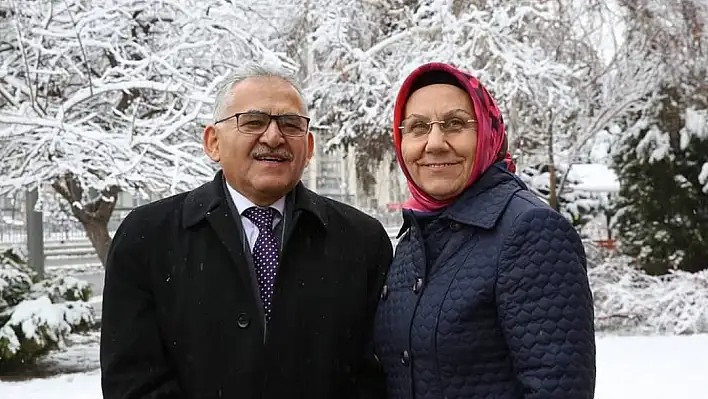 Başkan Büyükkılıç tan romantik paylaşım