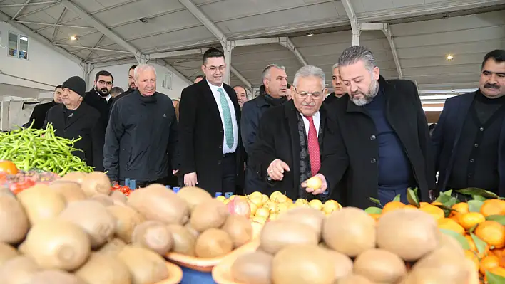 Başkan Büyükkılıç, tezgahın arkasına neden geçti?