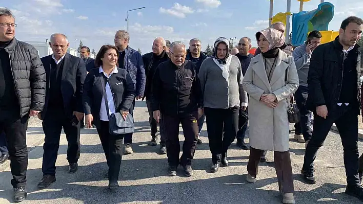 Kayseri'den, Kahramanmaraş'a Konteyner Kent Ziyareti