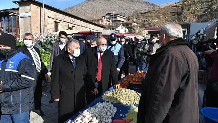 Başkan Büyükkılıç'tan Yahyalı ziyareti