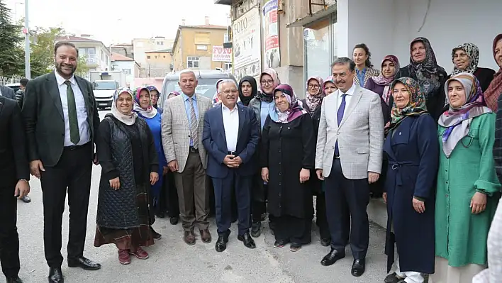 Yeşilhisar'da konuştu, 'Bereketi yaşıyoruz'