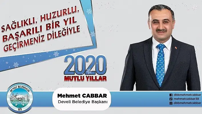 Başkan Cabbar'dan yeni yıl mesajı
