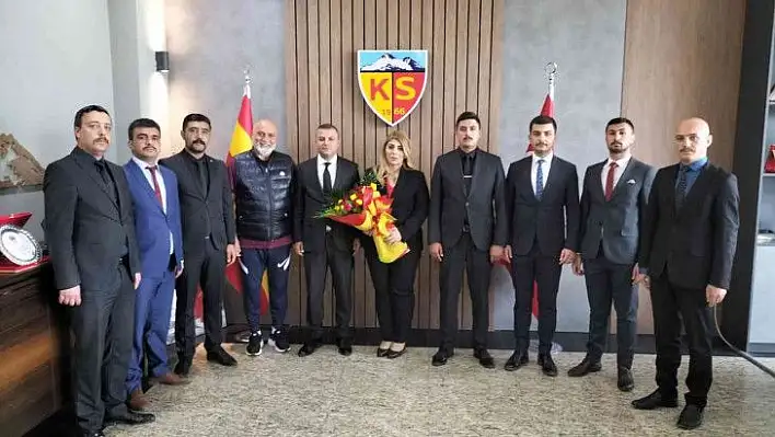 Çelik, final öncesi Kayserispor'u ziyaret etti