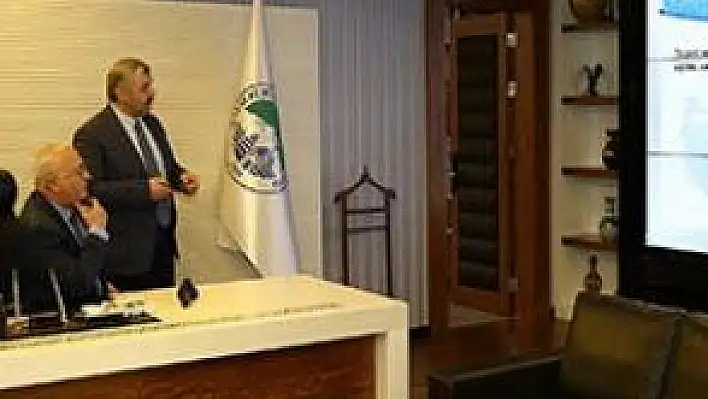BAŞKAN ÇELİK GÜNEŞ OSB İLE İLGİLİ ELİTAŞ'TAN DESTEK İSTEDİ