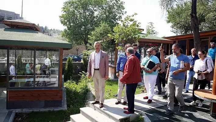 Başkan Çelik KAYTUR Tesisleri ile ilgili bilgi verdi