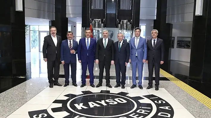 Başkan Çelik'ten KAYSO'ya Veda Ziyareti