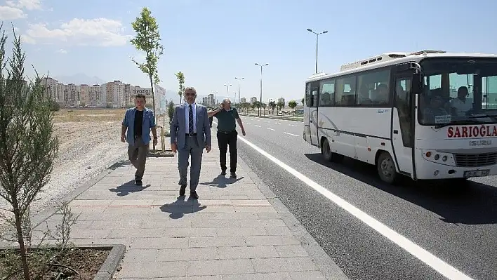 Başkan Çelik yeni yolları inceledi