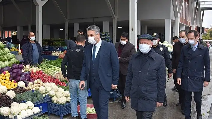 Başkan Çolakbayrakdar'dan pazar denetimi