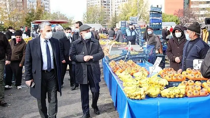 Başkan Çolakbayrakdar'dan pazarda korona virüs uyarısı