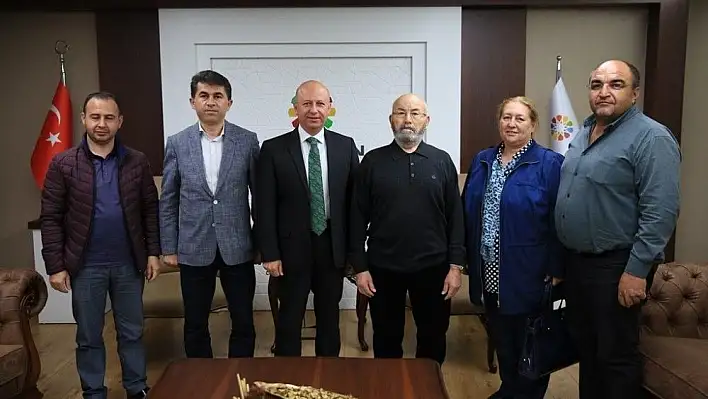 Başkan Çolakbayrakdar, hayırsever iş adamı Osman Ulubaş'ı ağırladı