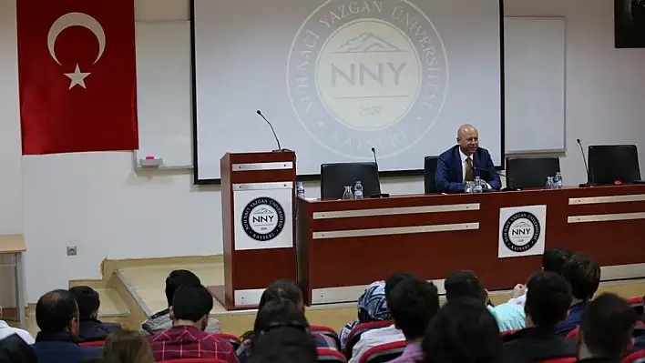 Başkan Çolakbayrakdar, mühendis adaylarına başarının sırlarını anlattı