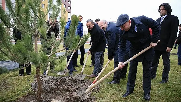 Başkan Çolakbayrakdar, tıp bayramını fidanlarla taçlandırdı
