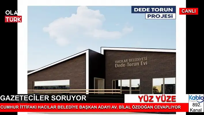 Başkan'dan Dede Torun Evi Projesi...