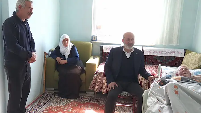 Başkan'dan gönüllere dokunan ziyaret