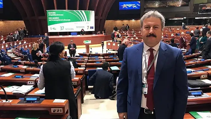 Başkan Dr. Palancıoğlu, Fransa'nın Strazburg şehrinde yapılan Avrupa Konseyi'nin toplantısında
