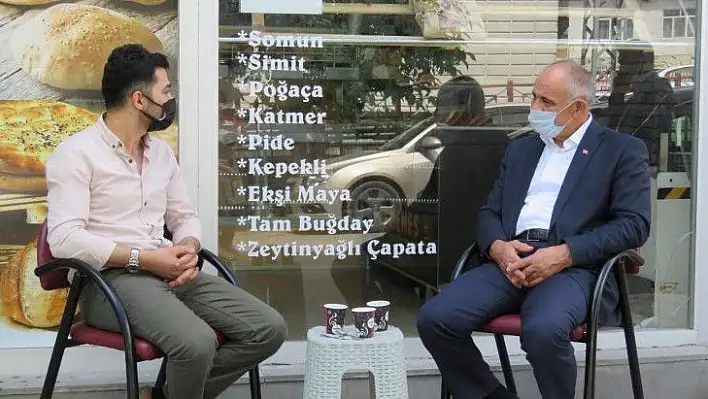 Başkan Esat Öztürk esnaf ziyaretlerine devam ediyor