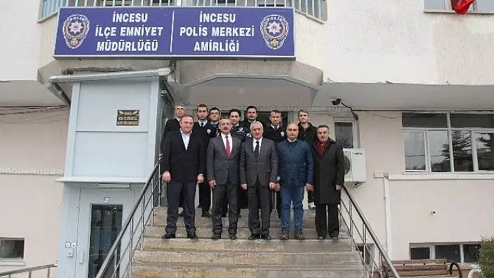 Başkan Karayol İncesu Emniyet Amirliğini ziyaret etti