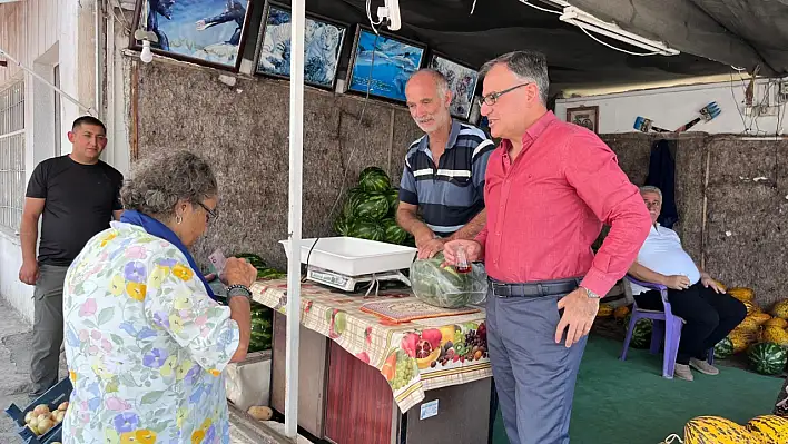 Başkan mahalle mahalle geziyor sorunları yerinde dinliyor