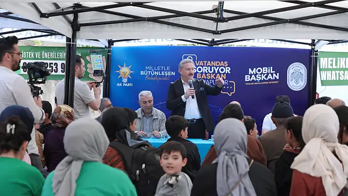 Başkan mahalle sakinleriyle buluştu