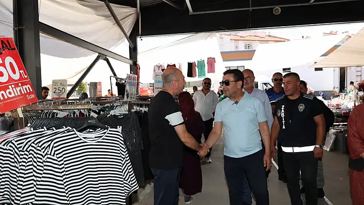 Başkan Metin'in yoğun mesaisi