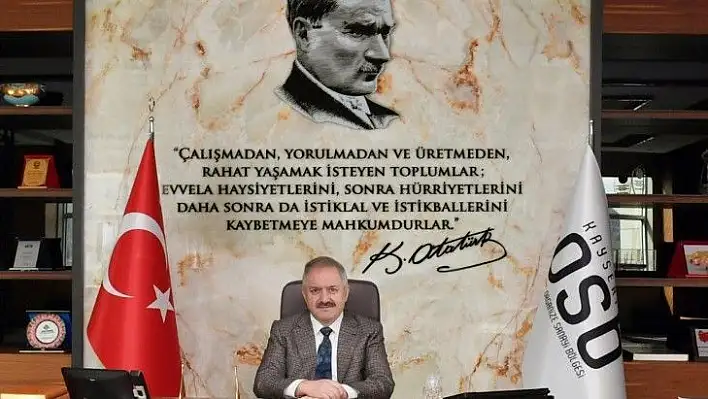 Başkan Nursaçan: 'Atatürk, o karanlık günlerde dahi millet iradesine olan bağlılığını göstermiştir'